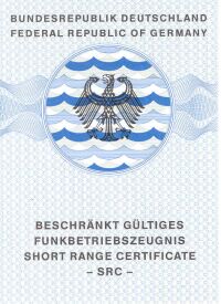 Die Wasserfahrschule Sch&ouml;tt in Travem&uuml;nde, Ihre Segelschule an der Ostsee, pr&auml;sentiert: Beschr&auml;nkt g&uuml;ltiges Funkbetriebszeugnis / Short Range Certificate (SRC)