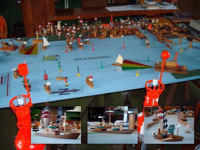 Wasserfahrschule Sch&ouml;tt - Therorie zum anfassen: &uuml;ber 50 handgefertigte Modellschiffe veranschaulichen den theoretischen Lehrstoff der Sportbootf&uuml;hrterscheine